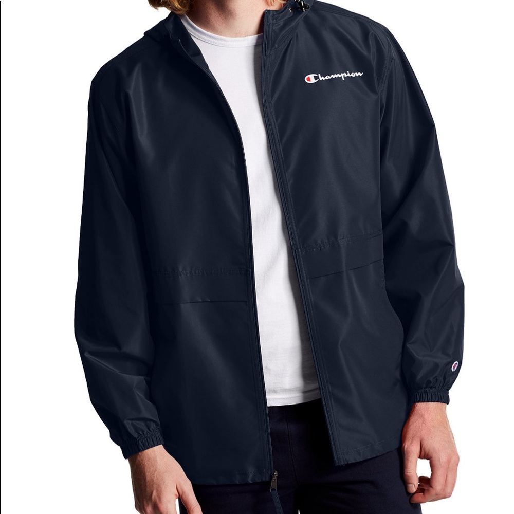 Champion Men's Water-Resistant Windbreaker